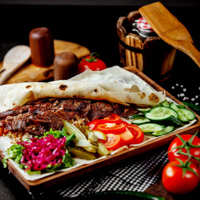 Turkish Doner Kebabs Served at Marmaris Takeaway Edinburgh